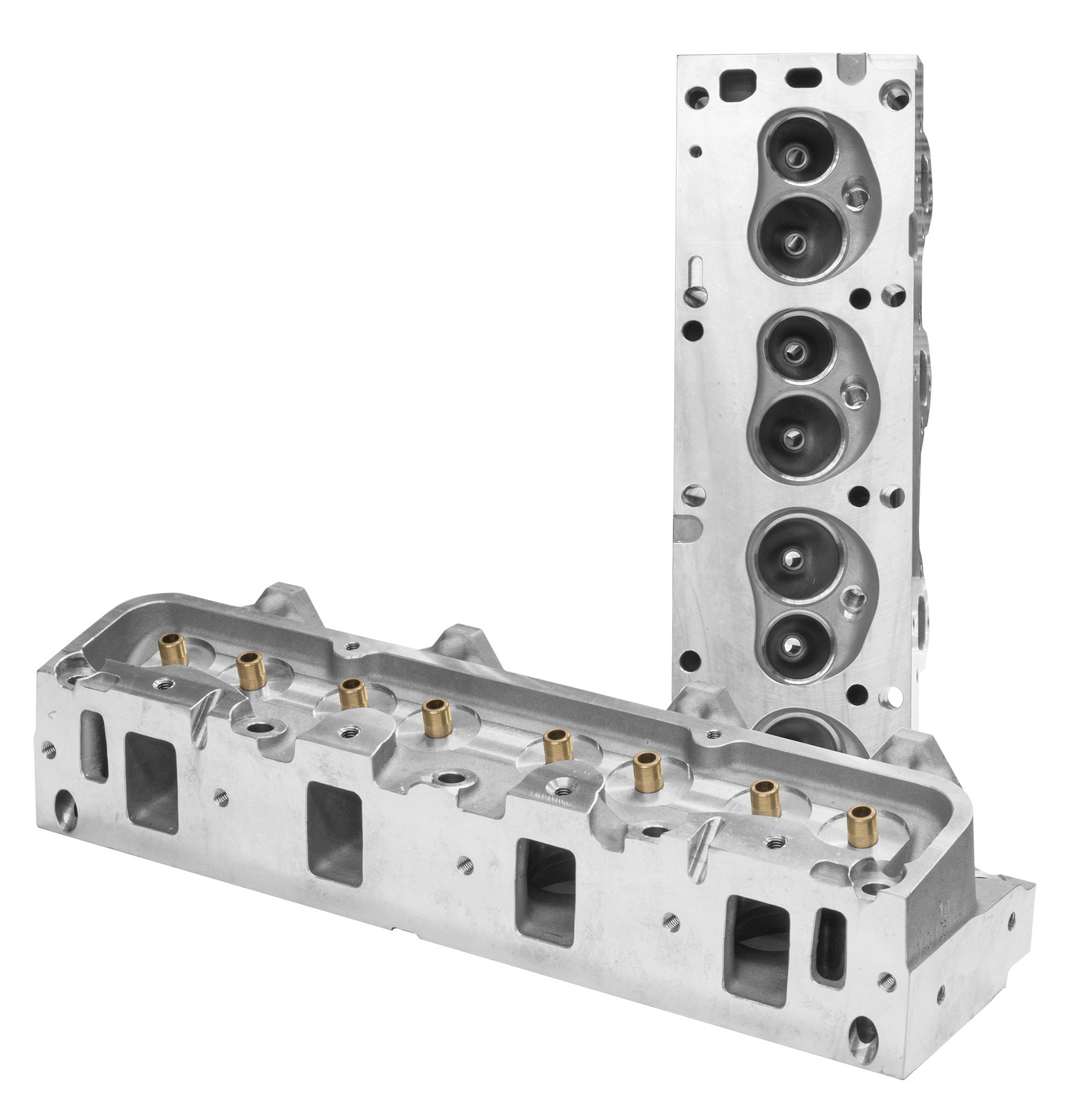 Proflow Cylinder Heads Aluminium Assembled 72cc Chamber 170cc Intake