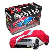 Show Car Cover Indoor for Ford Falcon XA XB XC Softline Fleece Underside Red