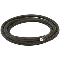 AF250-04-4.5M - BLACK BRAIDED TEFLON HOSE -4AN