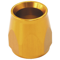 AF279-03DG - GOLD HOSE END SOCKET PTFE