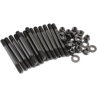 Aeroflow Toyota 1JZ/2JZ Head Stud Kit 12 Point Nuts  8740 Grade Material