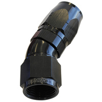 AF557-04BLK - ALLOY 30 DEG HOSE END -4AN