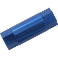 AF64-4385 - M6 FEMALE HEX SPACER BLUE