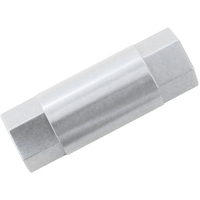 AF64-4385S - M6 FEMALE HEX SPACER SILVER