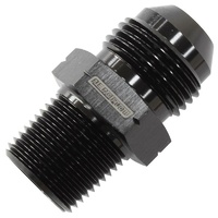 AF757-06BLK - 3/8" BSP TAPERED TO -6AN