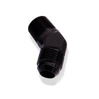 AF823-06-02BLK - MALE 45 DEG 1/8" NPT TO -6AN