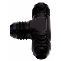 AF826-06BLK - TEE -6AN WITH 1/4" NPT ON RUN