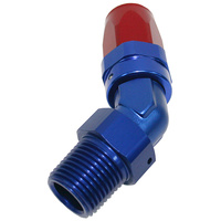 AF828-06-02 - Male 1/8 NPT 45 Deg to -6 Hose