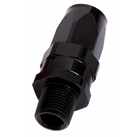 AF830-06-02BLK - MALE 1/8" NPT STRAIGHT TO -6AN