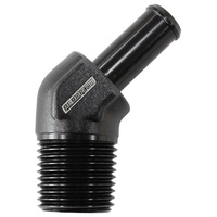 AF845-06-06ANBLK - 45 DEG 3/8"NPT TO -6 100 / 450