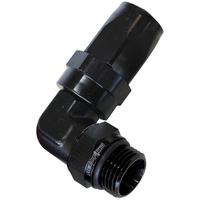 AF849-12-16BLK - 90 DEG -16 ORB TO -12AN HOSE