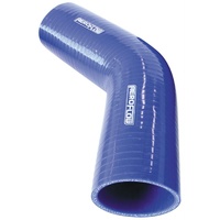 AF9002-300 - Silicone Hose 45 Deg; Blue I.D