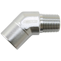 AF915-10S - 45 DEG FEMALE TO MALE 3/4" NPT