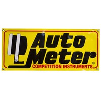 Auto Meter BANNER RACE - SMALL (3ft.) YELLOW 'COMPETITION INSTRUMENTS' AMT-0212