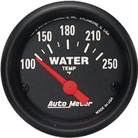 Auto Meter Gauge Z-Series Water Temperature 2 1/16 in. 100-250 Degrees F Electrical Each AMT-2635