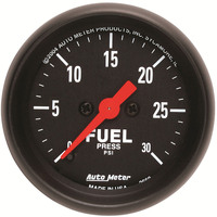 Auto Meter Gauge Z-Series Fuel Pressure 2 1/16 in. 30psi Digital Stepper Motor Analog Each AMT-2660