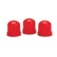 Auto Meter LIGHT BULB BOOTS Red QTY. 3 AMT-3214