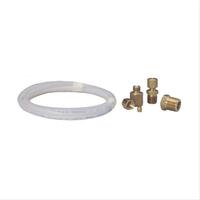 Auto Meter TUBING NYLON 1/8 in. 12ft. LENGTH INCL. 1/8 in. NPTF BRASS COMPRESSION FITTINGS AMT-3226