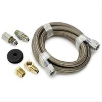 Auto Meter Gauge Tubing Braided Stainless Steel -4 AN Diameter 6 ft. Long Kit AMT-3228