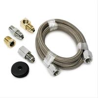 Auto Meter Gauge Tubing Braided Stainless Steel -3 AN Diameter 3 ft. Long Kit AMT-3234