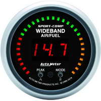 Auto Meter Gauge AIR/FUEL RATIO-PRO 2 1/16 in. 10:1-20:1 Digital w/ Peak & Warn SC AMT-3378