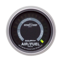 Auto Meter Gauge Sport-Comp II AIR/FUEL RATIO-NARROWBAND 2 1/16 in. LEAN-RICH LED ARRAY  AMT-3675