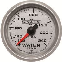 Auto Meter Gauge Ultra-Lite II Water Temperature 2 1/16 in. 120-240 Degrees F Mechanical Analog Each AMT-4932