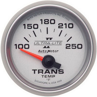 Auto Meter Gauge Ultra-Lite II Transmission Temperature 2 1/16 in. 100-250 Degrees F Electrical Analog Each AMT-4949