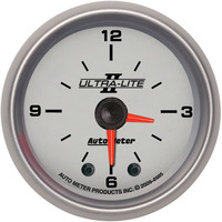 Auto Meter Gauge Analog Ultra-Lite II Clock 2 1/16 in. 12hr Each AMT-4985