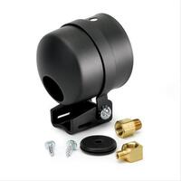 Auto Meter Gauge Mounting Cup 2 5/8 in. Diameter Pedestal Mount Black For Liquid Filled Mechanical Gauge Each AMT-5202