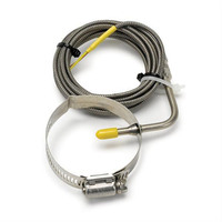 Auto Meter THERMOCOUPLE KIT TYPE K 3/16 in. DIA CLOSED TIP 10ft INCL STAINLESS BAND CLAMP AMT-5247