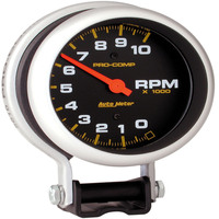 Auto Meter Gauge Pro-Comp Tachometer 3 3/4 in. 0-10K RPM Pedestal Analog Each AMT-5610