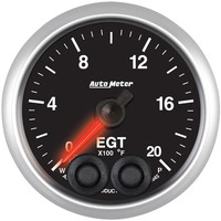 Auto Meter Gauge Elite Series PYRO. (EGT) 2 1/16 in. 2000 Degrees F Stepper Motor W/Peak & Warn  AMT-5645