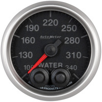 Auto Meter Gauge Elite Series Water Temperature 2 1/16 in. 340 Degrees F Stepper Motor W/Peak & Warn Analog Each AMT-5655