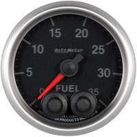 Auto Meter Gauge Elite Series Fuel Pressure 2 1/16 in. 35psi Stepper Motor W/Peak & Warn Analog Each AMT-5661