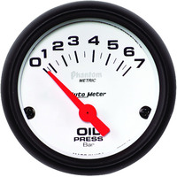 Auto Meter Gauge Phantom Oil Pressure 2 1/16 in. 7BAR Electrical Analog Each AMT-5727M