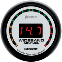 Auto Meter Gauge Phantom AIR/FUEL RATIO-WIDEBAND STREET 2 1/16 in. 10:1-17:1 Digital  AMT-5779