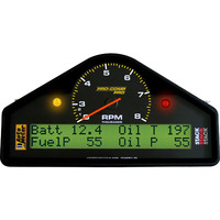 Auto Meter RACE DASH DISPLAY 0-8K RPM/Mph/Fuel Pressure/Oil Pressure/OILT/Water Temp./Volt PRO-COMP AMT-6011