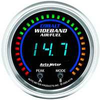 Auto Meter Gauge Cobalt AIR/FUEL RATIO-PRO 2 1/16 in. 10:1-20:1 Digital w/ Peak & Warn  AMT-6178