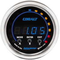 Auto Meter Gauge Cobalt PERFORM METER 2 1/16 in. 1/4 MILE/HP/0-60/60-0/G FORCES Digital  AMT-6180