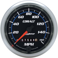 Auto Meter Gauge Cobalt Speedometer 3 3/8 in. 160mph Mechanical Each AMT-6293