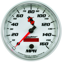 Auto Meter Gauge C2 Speedometer 5 in. 160mph Electric Programmable Digital Each AMT-7289