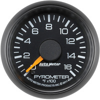 Auto Meter Gauge Factory Match Pyrometer (EGT) 2 1/16 in. 1600 Degrees F Stepper Motor GM Each AMT-8344