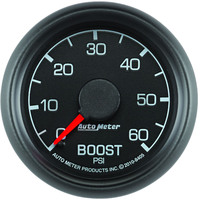 Auto Meter Gauge Factory Match Boost 2 1/16 in. 60psi Mechanical For Ford Analog Each AMT-8405