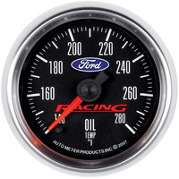 Auto Meter Gauge For Ford Racing Oil Temperature 2 1/16 in. 140-280 Degrees F Digital Stepper Motor Each AMT-880079