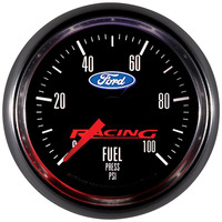 Auto Meter Gauge For Ford Racing Fuel Pressure 2 1/16 in. 100psi Digital Stepper Motor Each AMT-880080