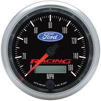 Auto Meter Gauge For Ford Racing Speedometer 3 3/8 in. 160mph Electric Programmable Each AMT-880082