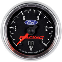 Auto Meter Gauge For Ford Racing Fuel Pressure 2 1/16 in. 15psi Digital Stepper Motor  AMT-880107