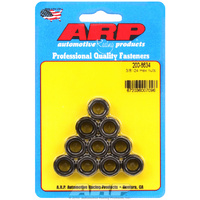 ARP Hex Nut With Flange Chrome Moly 3/8" UNF Thread x 9/16" Socket 10-Pack ARP 200-8634