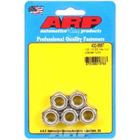 ARP S/S Hex Nyloc Nuts 1/2" UNC Thread 5-Pack 400-8667 ARP 400-8667